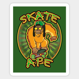 Skate Ape Magnet